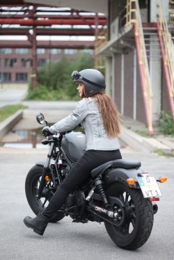 DONNA URBAN-CAFE RACER PELLE