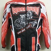 WULFSPORT GIACCA SPEEDWAY RIDE ROSSA