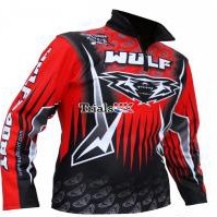 WULFSPORT TRIALS COMP TOP ROSSO