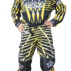 WULFSPORT JUNIOR PANTALONE MAX V-16 RACE GIALLO