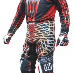 WULFSPORT PANTALONE MAX EQUIPE V-16 RACE ROSSO