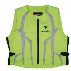 MODEKA GILET IMPERMEABILE ALTA VISIBILITA' WARNING