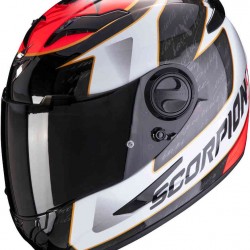 SCORPION EXO-490 TOUR BIANCO-ROSSO