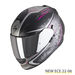 SCORPION EXO-491 RUN NERO OPACO-ROSA