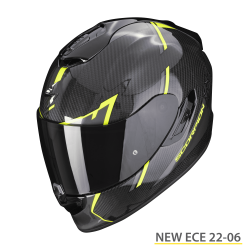 SCORPION EXO-1400 EVO CARBON AIR KENDAL NERO-GIALLO NEON