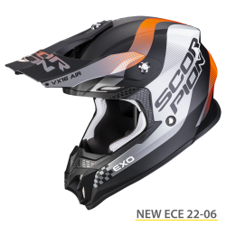 SCORPION VX-16 EVO AIR SOUL NERO-ARANCIO