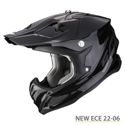 SCORPION VX-22 EVO AIR SOLID NERO LUCIDO