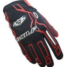 WULFSPORT JUNIOR GUANTI FORCE ROSSI