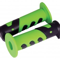 GRIP MX COM BIKE-IT VERDE/NERO