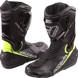 MODEKA RACING SPEED TECH NERO-GIALLO FLUO