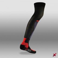 CALZA COMPRESSION OFF ROAD NERA (SOPRA IL GINOCCHIO)