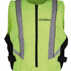 GILET IMPERMEABILE BASIC GIALLO FLUO