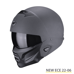 SCORPION EXO-COMBAT II GRAPHITE GRIGIO SCURO