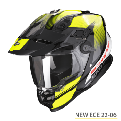 SCORPION ADF-9000 AIR TRAIL NERO-GIALLO