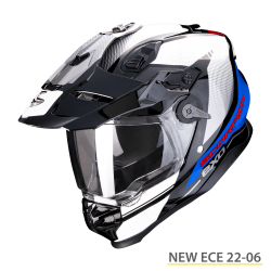 SCORPION ADF-9000 AIR TRAIL NERO-BLU-BIANCO