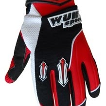 WULFSPORT JUNIOR GUANTI STRATOS ROSSI