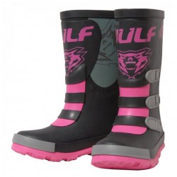 WULFSPORT JUNIOR STIVALE MUD STOMPER NERO-ROSA