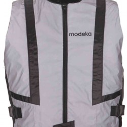 MODEKA GILET IMP. ALTA VIS. NOTTURNA DOC SILVER