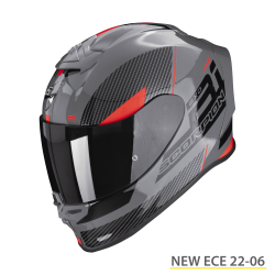 SCORPION EXO-R1 EVO AIR FINAL GRIGIO-NERO-ROSSO