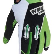 WULFSPORT JUNIOR GUANTI STRATOS VERDI