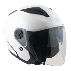 CGM 130A DAYTONA BIANCO METAL DOPPIA VISIERA