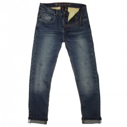 MODEKA GLENN SLIM BLU STONE WASH