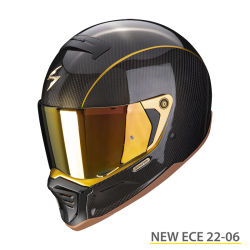 SCORPION EXO-HX1 CARBON SE NERO-ORO