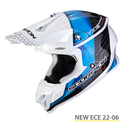 SCORPION VX-16 EVO AIR GEM BIANCO-BLU