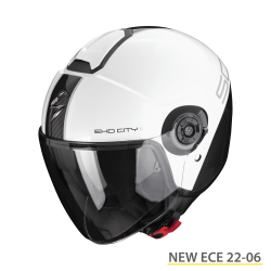 SCORPION EXO-CITY II CARBO BIANCO-NERO