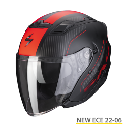 SCORPION EXO-230 CONDOR NERO OPACO-ROSSO